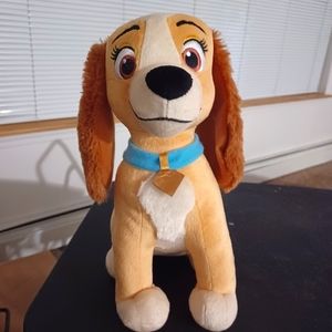 Disney lady and the tramp lady plush stuffed animal